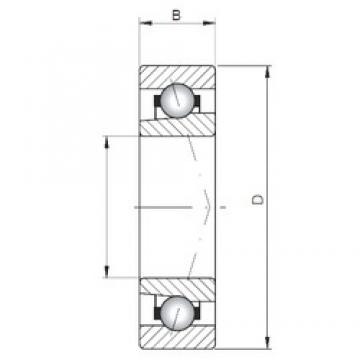 ISO 71805 A الاتصال الكرات الزاوي