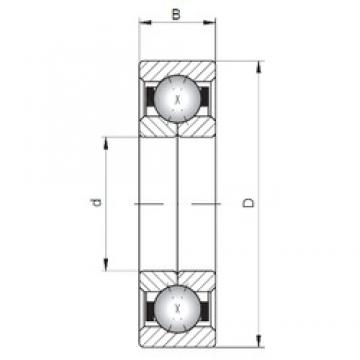 ISO QJ226 الاتصال الكرات الزاوي