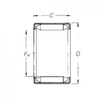 Timken DL 18 16 محامل إبرة الأسطوانة