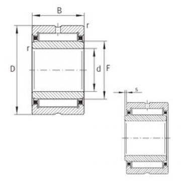 100 mm x 130 mm x 30 mm  INA NKI100/30-XL محامل إبرة الأسطوانة