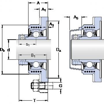 SKF FYK 40 WR/VL065 تحمل وحدات