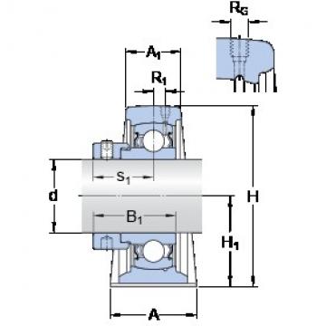 SKF SYF 45 FM تحمل وحدات