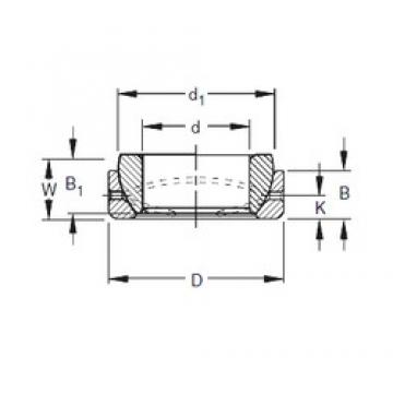 Timken 22SBT36 محامل عادي