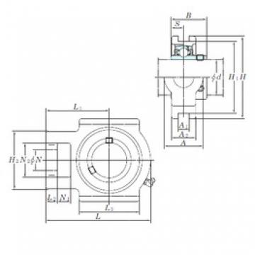 KOYO UCT205-15E تحمل وحدات