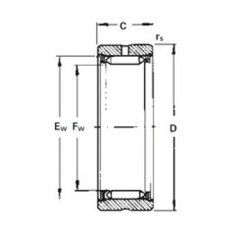 Timken RNA1009 محامل إبرة الأسطوانة