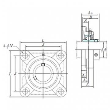 KOYO UCF211-32 تحمل وحدات