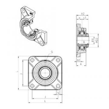 SNR UKF312H تحمل وحدات