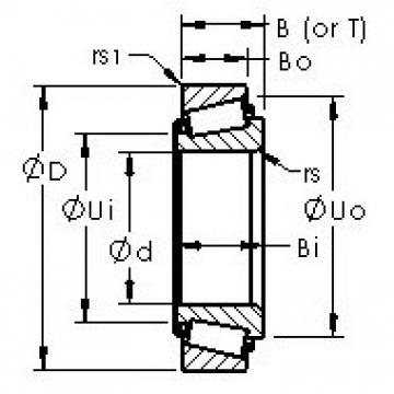 AST JL69349/JL69310 تناقص الأسطوانة المحامل