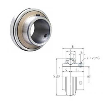 40 mm x 90 mm x 52 mm  FYH UC308 الكرات الأخدود العميق