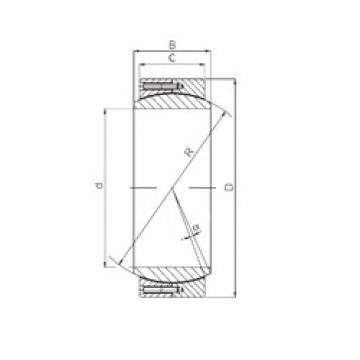 440 mm x 600 mm x 218 mm  ISO GE 440 QCR محامل عادي