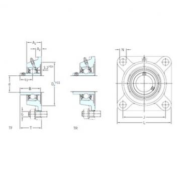 SKF FY 60 TF تحمل وحدات