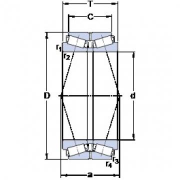 SKF 331780 A تناقص الأسطوانة المحامل