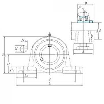 KOYO UCP212-36 تحمل وحدات