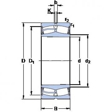 160 mm x 270 mm x 86 mm  SKF 23132-2CS5K/VT143 محامل كروية