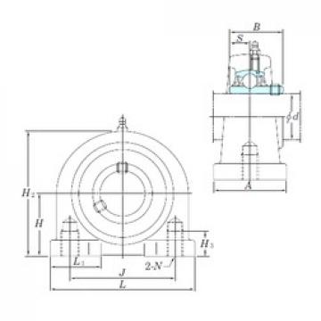 KOYO UCPA206-20 تحمل وحدات