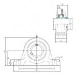 KOYO UCIP208-25 تحمل وحدات