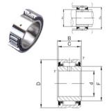 15 mm x 28 mm x 14 mm  JNS NA 4902UU محامل إبرة الأسطوانة