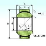 180 mm x 260 mm x 105 mm  ISB GE 180 ET 2RS محامل عادي