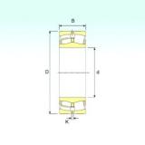 160 mm x 290 mm x 104 mm  ISB 23232 محامل كروية