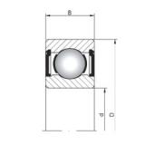 9 mm x 17 mm x 5 mm  ISO 628/9 ZZ الكرات الأخدود العميق