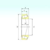 80 mm x 170 mm x 39 mm  ISB 30316 تناقص الأسطوانة المحامل