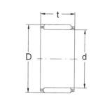 FBJ K19X23X17 محامل إبرة الأسطوانة