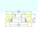 260 mm x 420 mm x 70 mm  ISB 29352 M المحامل الدوارة الاتجاه