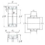 65 mm x 100 mm x 46 mm  KOYO DC5013NR محامل أسطوانية