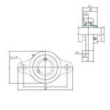 KOYO UCSFL207H1S6 تحمل وحدات