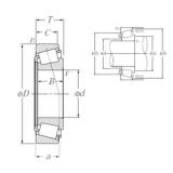 142,875 mm x 200,025 mm x 39,688 mm  NTN 4T-48685/48620 تناقص الأسطوانة المحامل