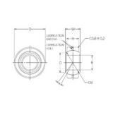 14 mm x 27,5 mm x 14 mm  NMB MBG14CR محامل عادي