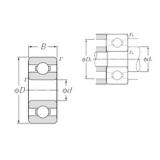 3 mm x 9 mm x 2,5 mm  NTN BC3-9 الكرات الأخدود العميق