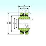 12 mm x 30 mm x 16 mm  ISB SSR 12 محامل عادي