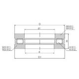 ISO 812/530 المحامل الدوارة الاتجاه