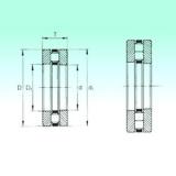 100 mm x 170 mm x 14,5 mm  NBS 89320-M المحامل الدوارة الاتجاه