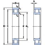 40 mm x 68 mm x 15 mm  SKF N 1008 KPHA/HC5SP محامل أسطوانية