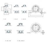 SKF P 85 R-1.1/2 FM تحمل وحدات