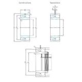 420 mm x 700 mm x 280 mm  SKF 24184ECAK30/W33 محامل كروية