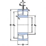 110 mm x 240 mm x 80 mm  SKF 22322 EJA/VA405 محامل كروية